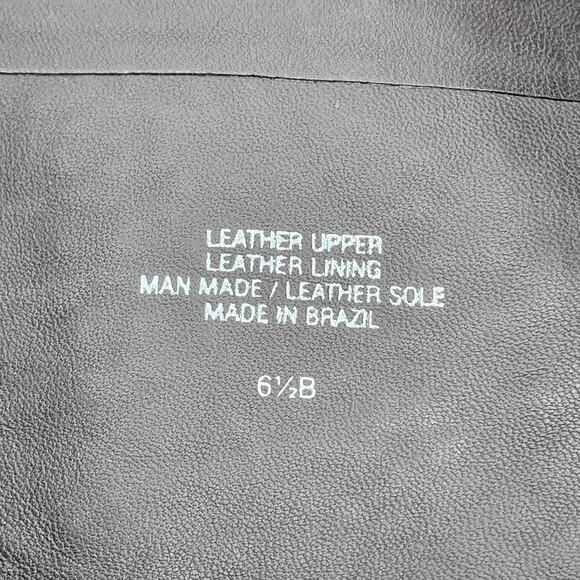 BCBGMAXAZRIA Women's Pull On Brown Leather Crocodile Texture Boots size 6.5 - Picture 5 of 8